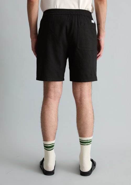 Relaxed shorts — Black