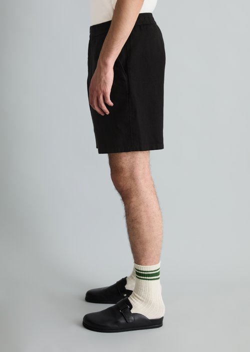 Relaxed shorts — Black