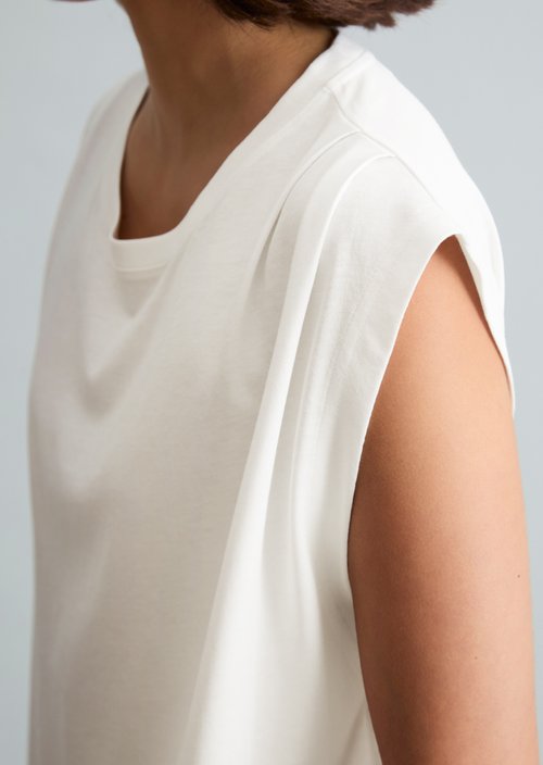 Relaxed T-shirt — Silky White