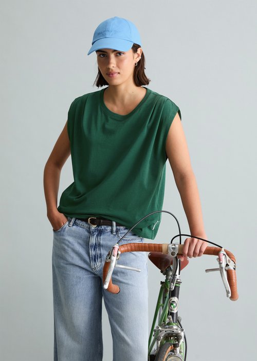 Relaxed T-shirt — Rich Emerald