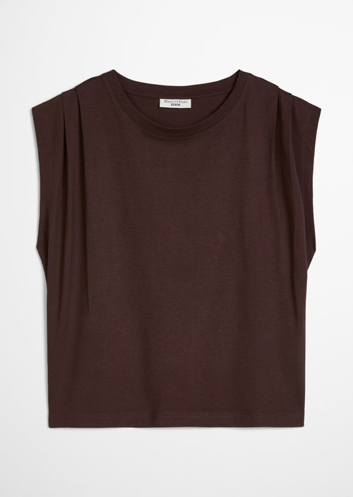 Relaxed T-shirt — Burnt Aubergine