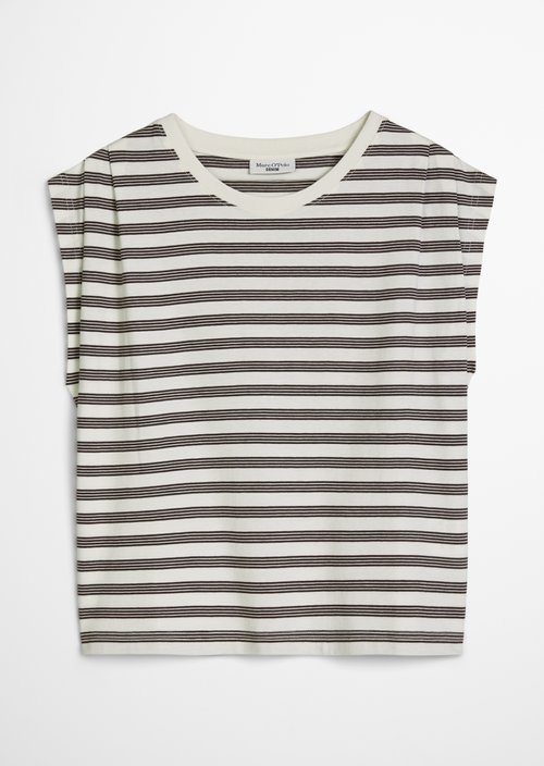 Relaxed striped T-shirt — Offwhite