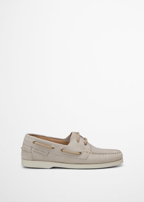 Boat shoe model Nadja — MO'P Offwhite