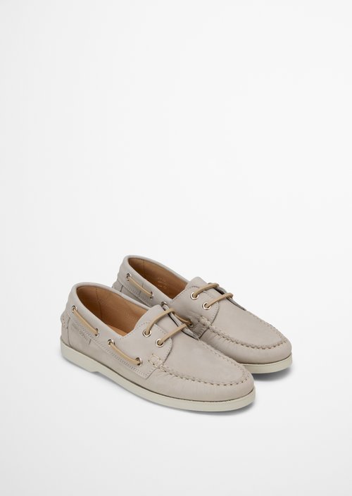 Boat shoe model Nadja — MO'P Offwhite