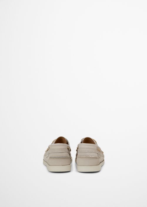Boat shoe model Nadja — MO'P Offwhite