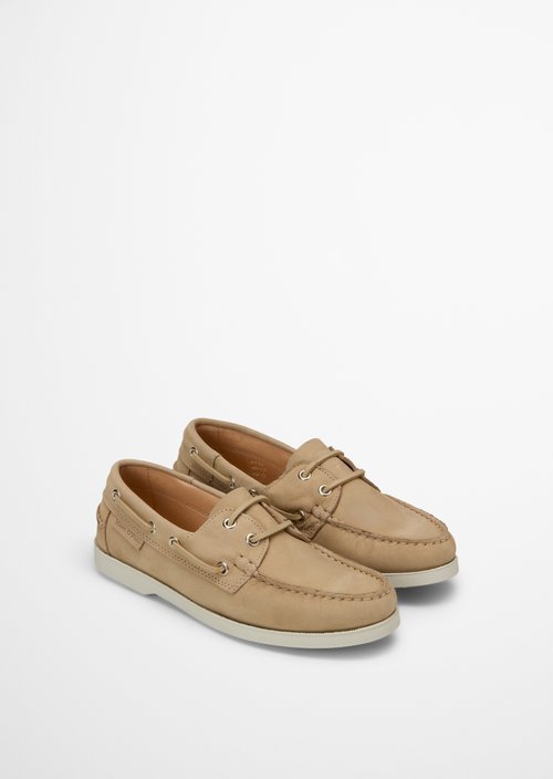 Boat shoe model Nadja — Dusty Sand