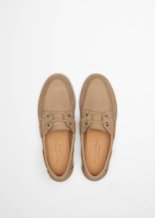 Scarpa da barca modello Nadja Dusty Sand in vista dall’alto