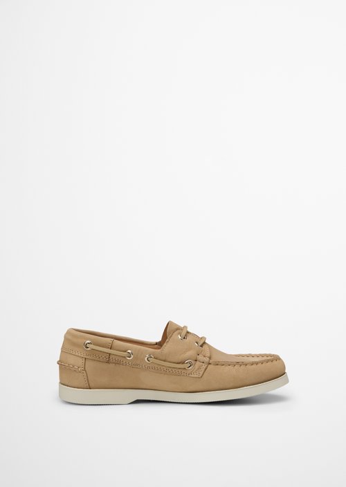 Boat shoe model Nadja — Dusty Sand