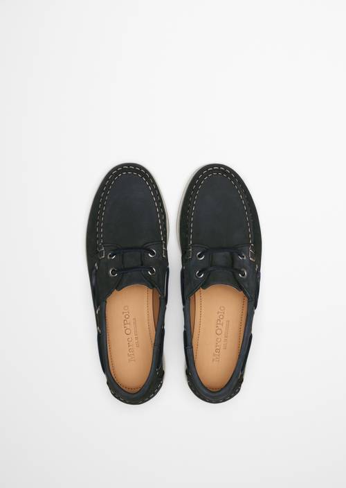 Scarpa da barca modello Nadja True Navy in vista dall’alto