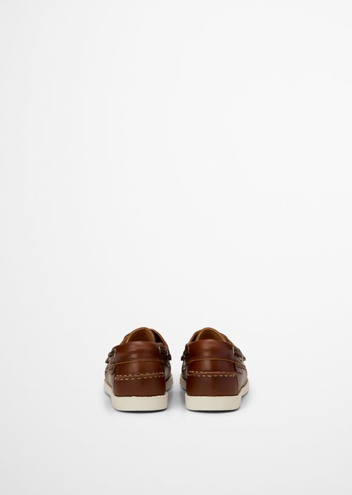 Boat shoe model Nadja — Dark Brown