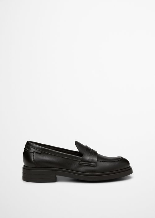Penny loafer model Paula — Black