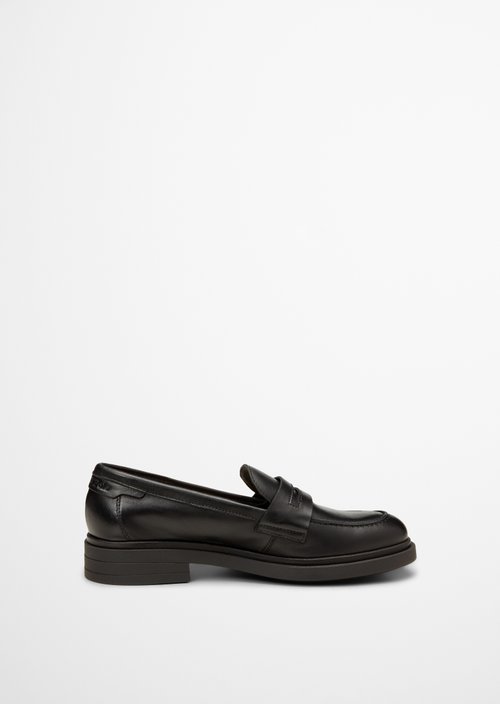 Penny loafer model Paula — Black