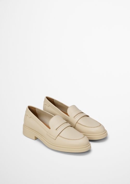 Penny loafer model Paula — Raw Cotton