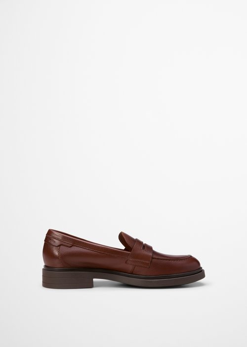 Penny loafer model Paula — Cognac