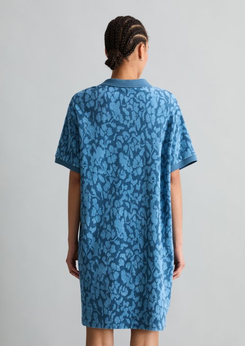 Terry dress regular — Medium Blue
