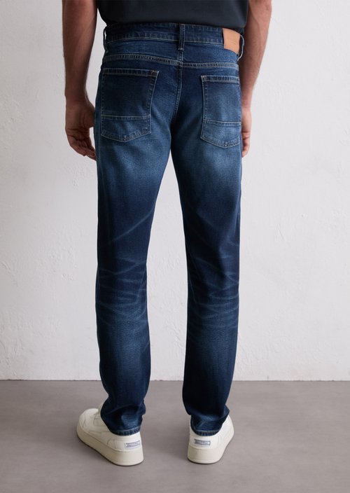 Jeans model Sjöbo shaped — Dark Blue