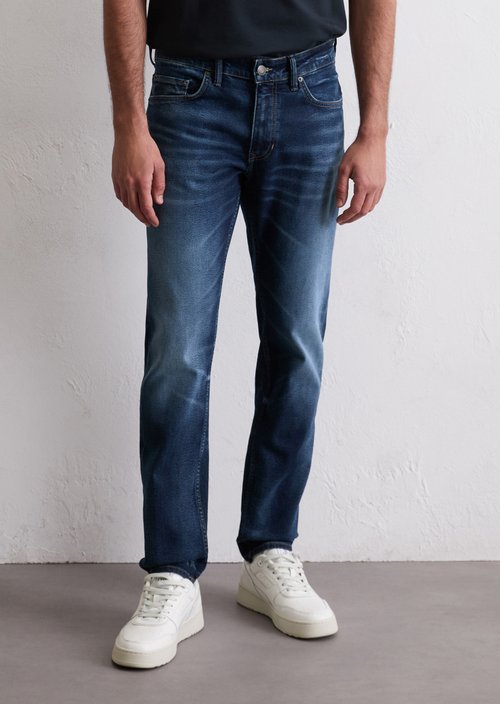 Jeans model Sjöbo shaped — Dark Blue