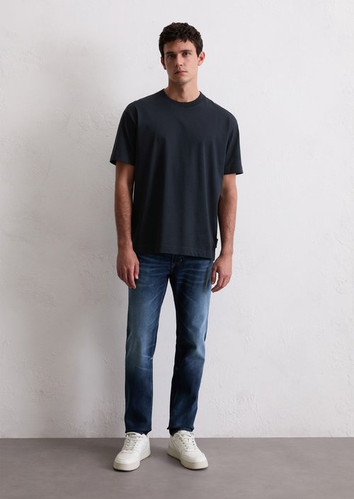 Jeans model Sjöbo shaped — Dark Blue
