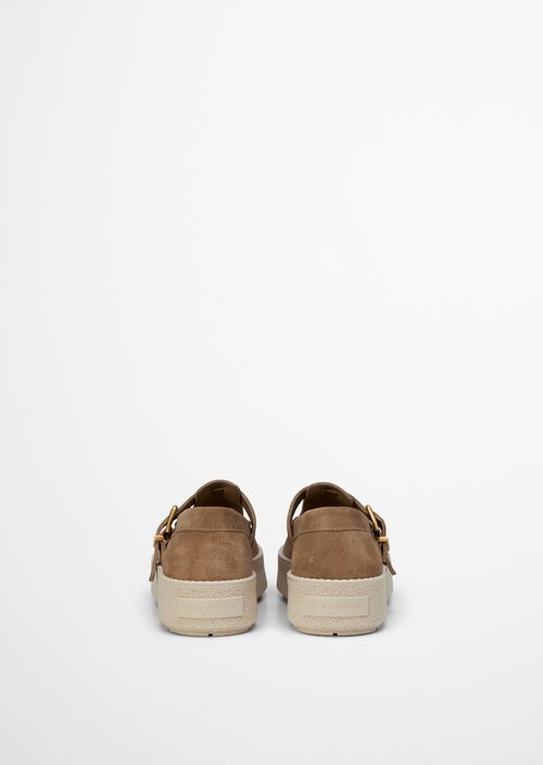 Mary Jane loafer model Pia — Darker Sand