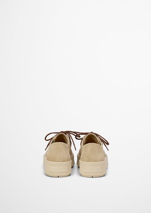 Lace-up model Pia — Dusty Sand