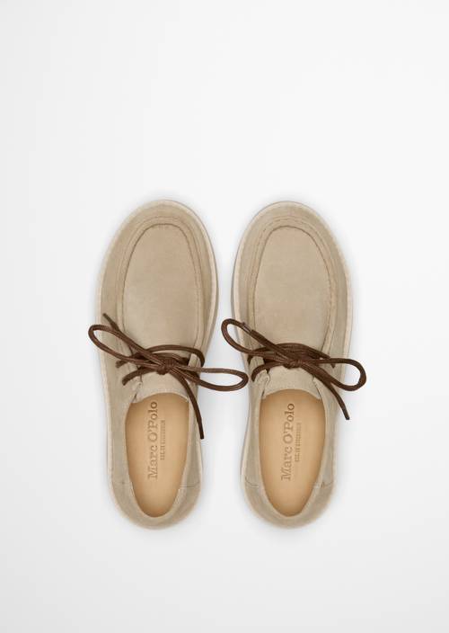 Schnürer Model Pia Dusty Sand in Ansicht von oben