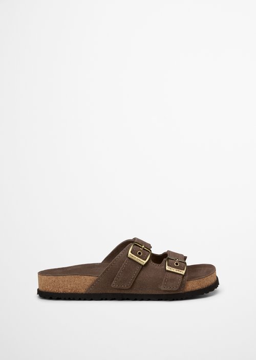 Mule model Quinn — Faded Brown