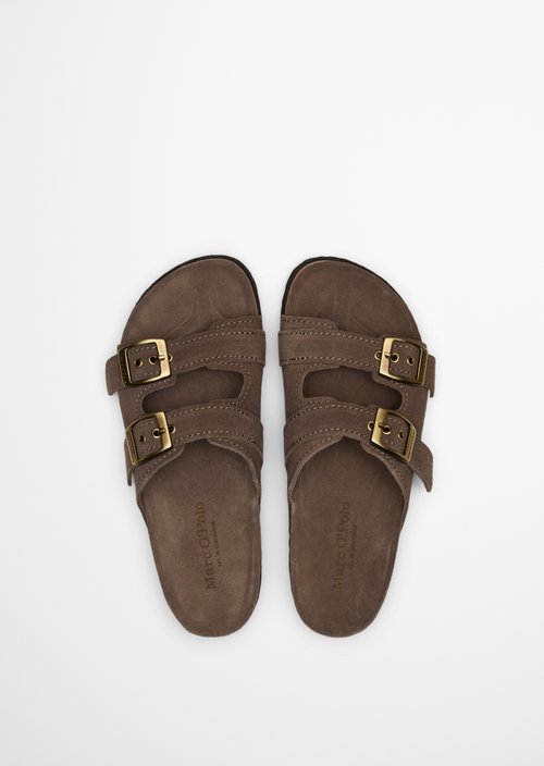Mule model Quinn — Faded Brown