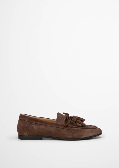 Loafer Model Safina Faded Brown Ansicht rechter Schuh von außen