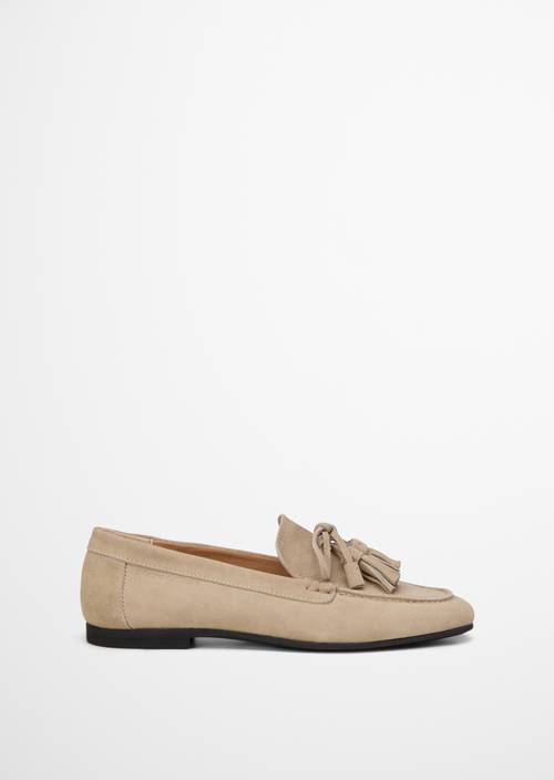 Loafer Model Safina Dusty Sand Ansicht rechter Schuh von außen