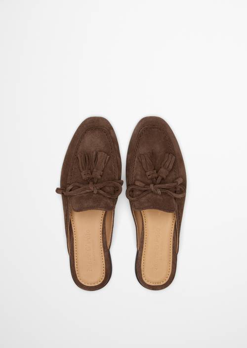 Muilezel Model Safina Faded Brown in bovenaanzicht