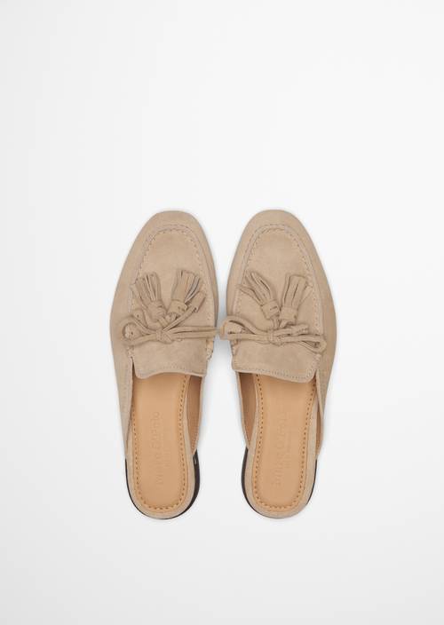 Muilezel Model Safina Dusty Sand in bovenaanzicht