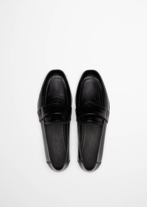 Loafer Model Safina Black in Ansicht von oben