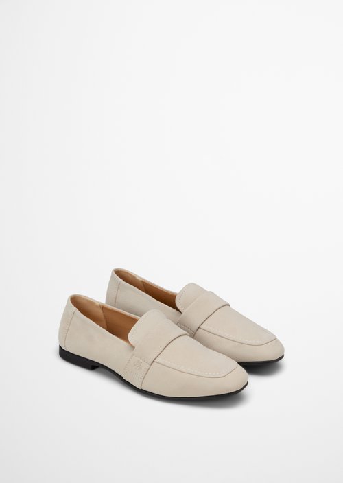 Loafer model Safina — Grey Silk