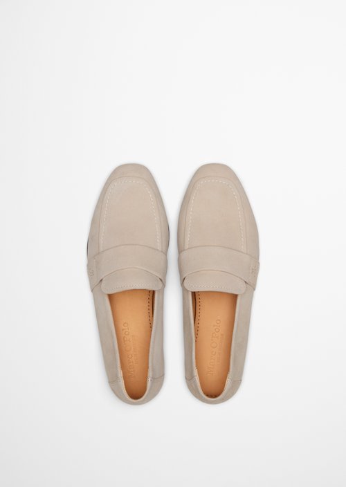 Loafer model Safina — Grey Silk
