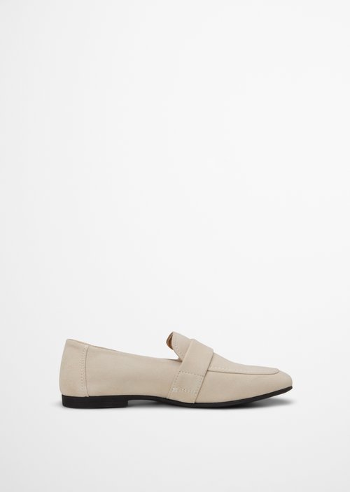 Loafer model Safina — Grey Silk