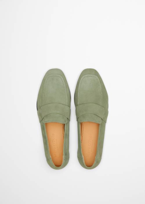 Loafer Model Safina Calm Sage in Ansicht von oben