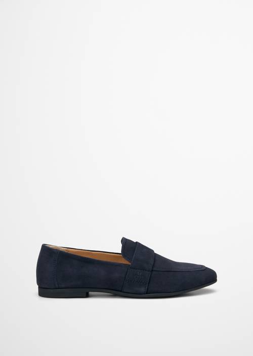 Loafer Model Safina True Navy Ansicht rechter Schuh von außen