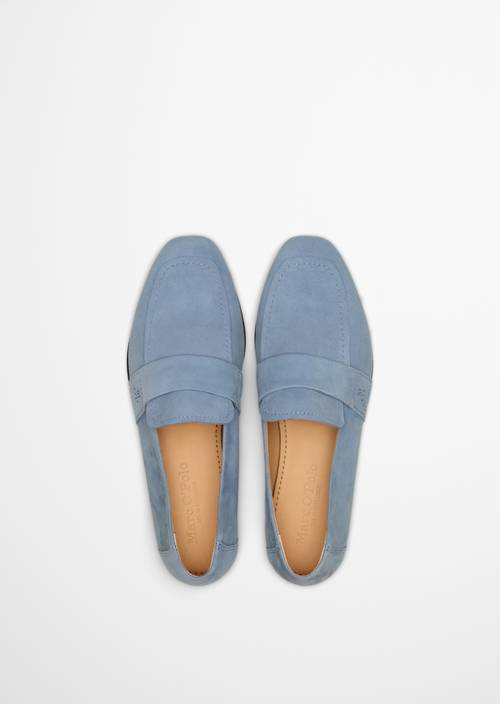Loafer Model Safina Light Blue in Ansicht von oben
