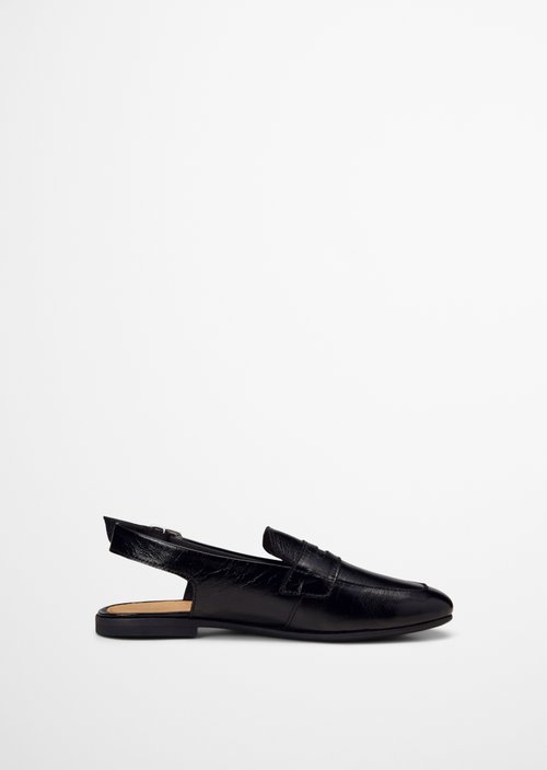 Slingback loafer model Safina — Black
