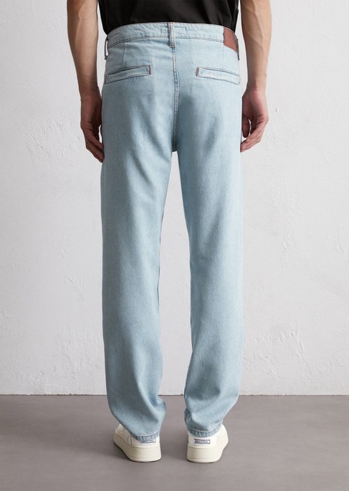 Jeans model Kalmo Chino straight — Light Blue