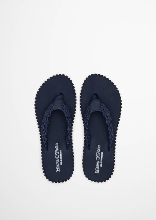 Zehentrenner Model Sandy True Navy in Ansicht von oben