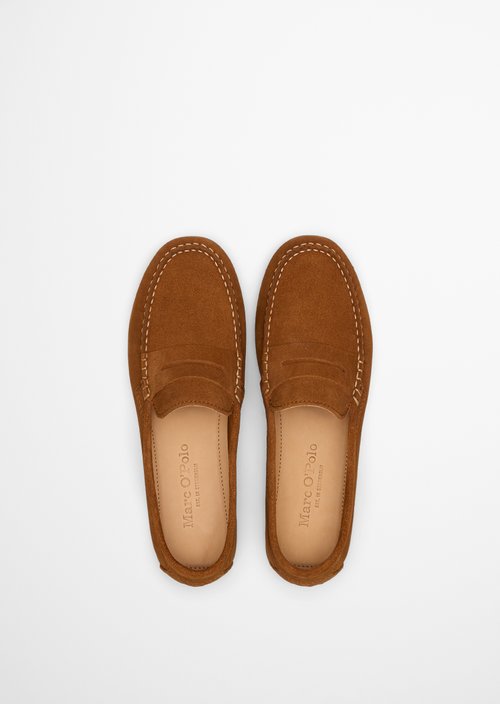 Moccasin model Selma — Cognac