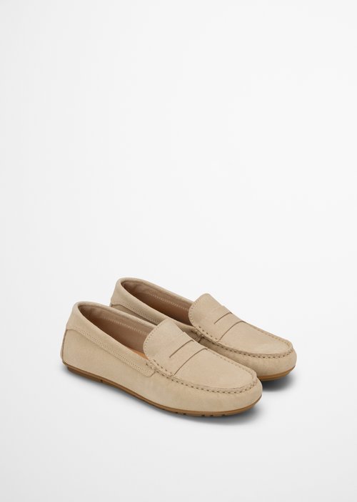 Moccasin model Selma — Dusty Sand