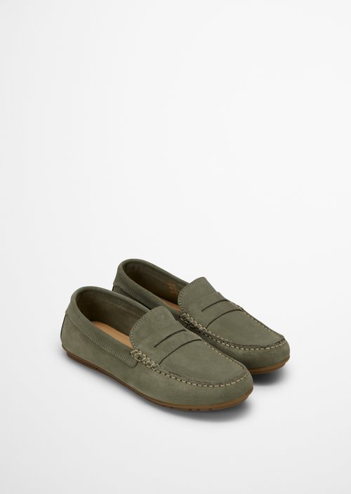 Moccasin model Selma — Fresh Sage