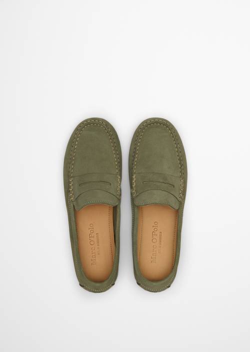 Mokassin Model Selma Fresh Sage in Ansicht von oben