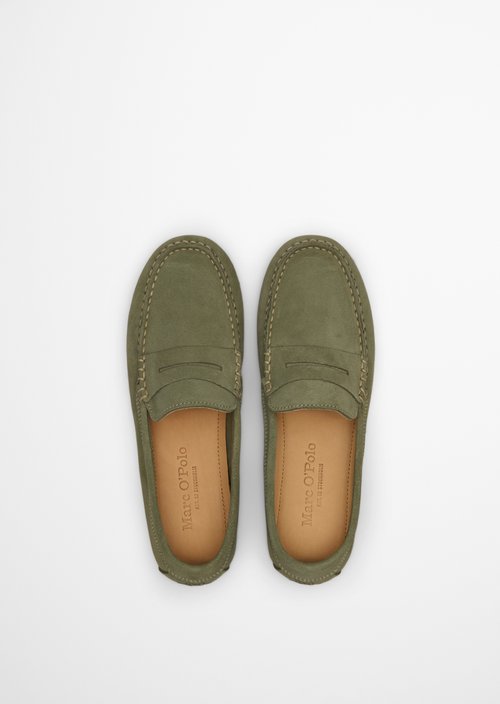 Moccasin model Selma — Fresh Sage