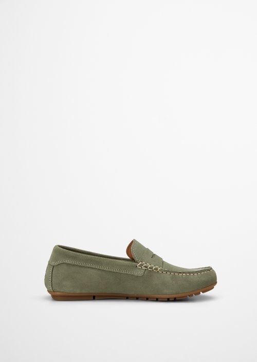 Moccasin model Selma — Fresh Sage