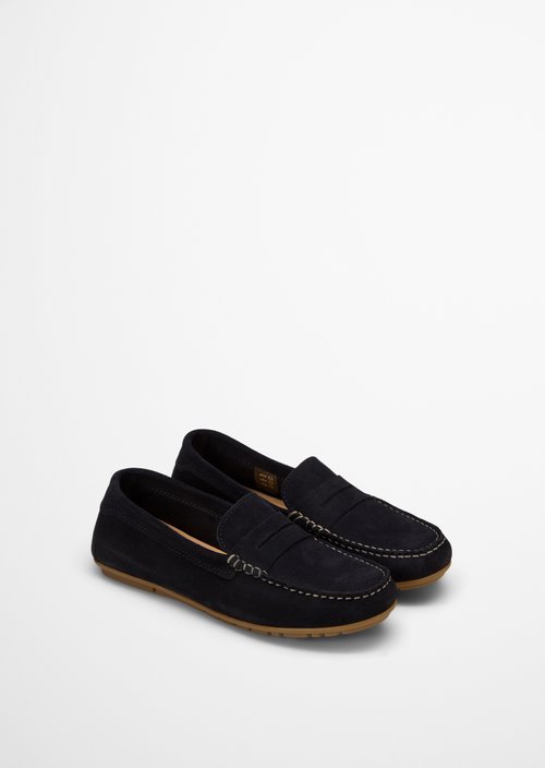 Moccasin model Selma — True Navy