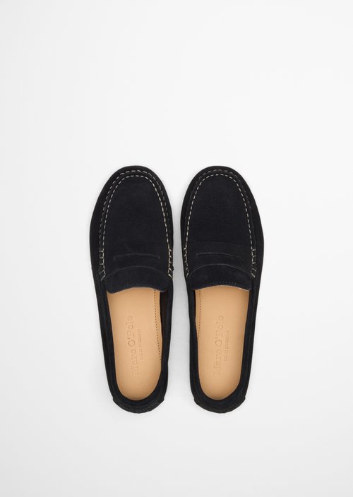 Moccasin model Selma — True Navy