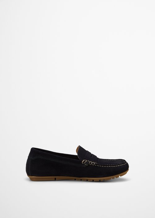 Moccasin model Selma — True Navy